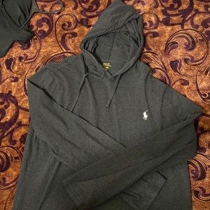Men’s Large Ralph Lauren Black Long Sleeve Hoodie